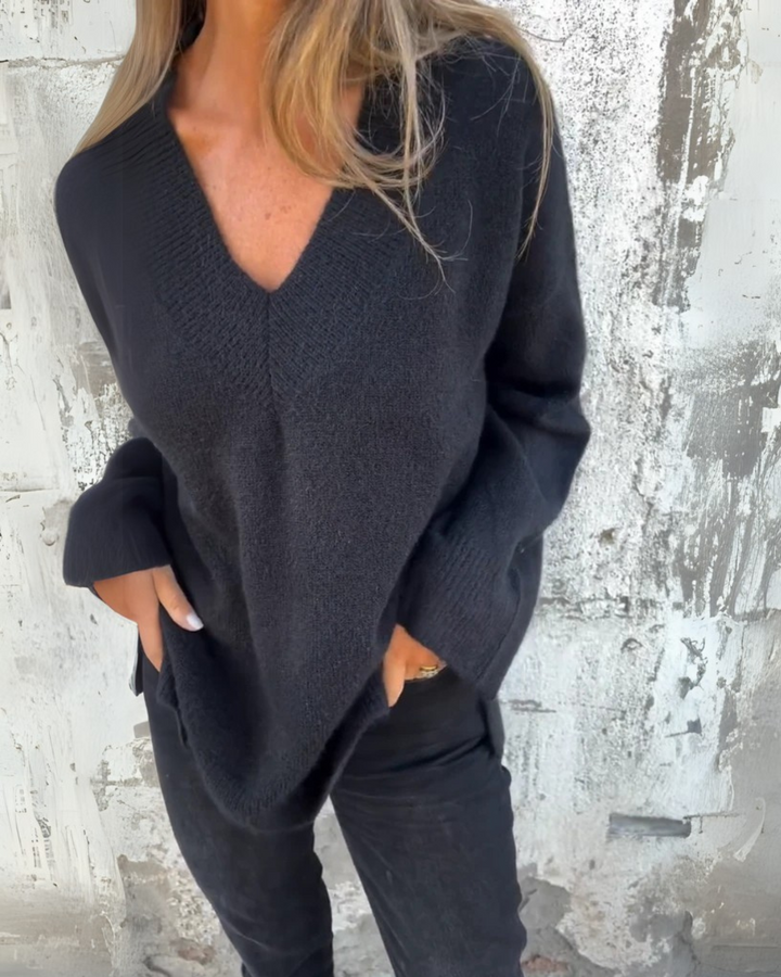 MARIANE - CASUAL V-NECK SWEATER