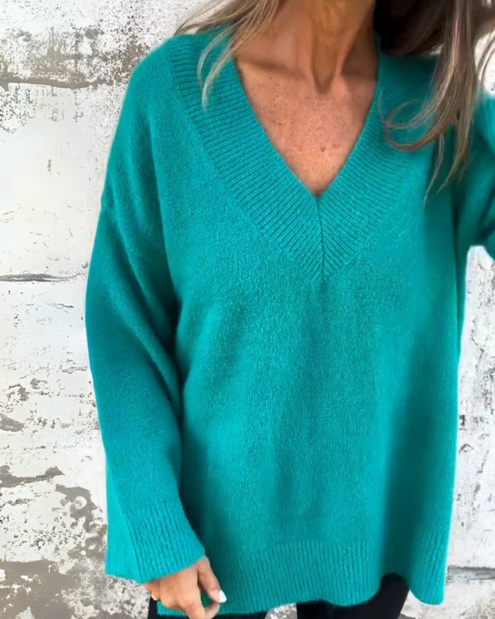 MARIANE - CASUAL V-NECK SWEATER